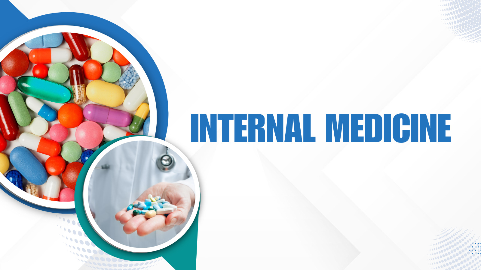 Internal medicine concept